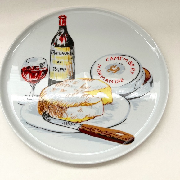 PHILIPPE DESHOULIERES WINE AND CHEESE PLATTER - Picture 1 of 2